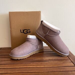 UGG Classic Ultra Mini Booties Sugarplum USA Women Size 11/UK 9/EU 42